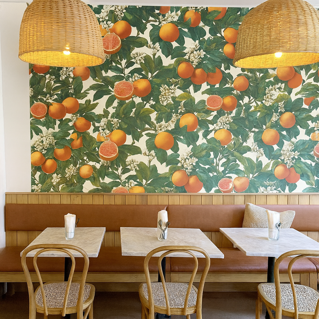 Citrus Estate Wallpaper