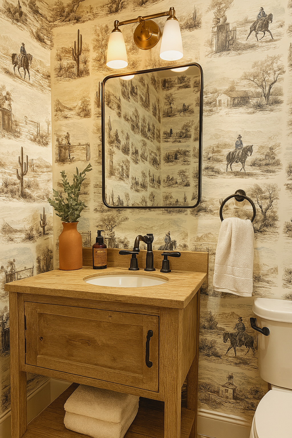 Sonoran Vignette Wallpaper