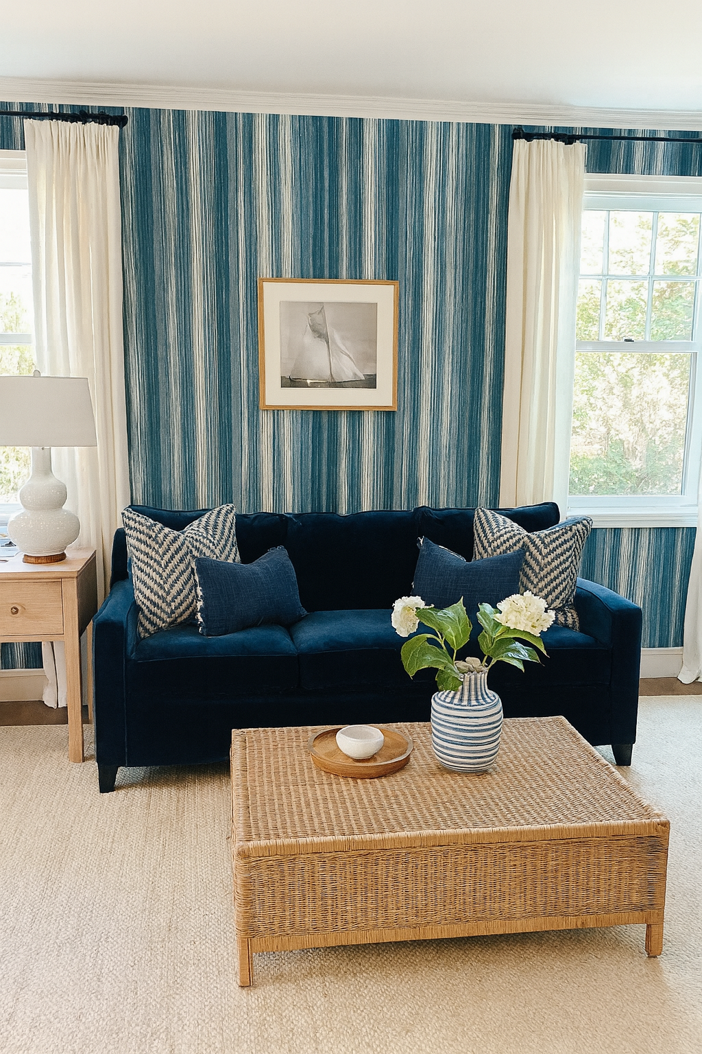 Coastal Strata Wallpaper