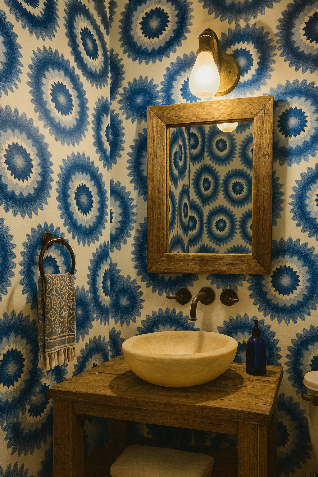 Sunburst Echo Wallpaper