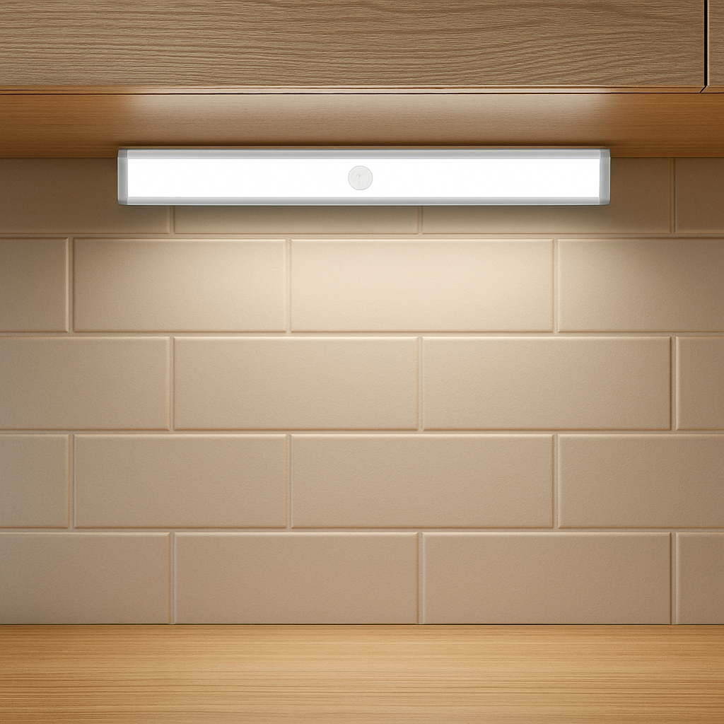 Stick Anywhere LED Motion Activated Sensor Light Rechargeable