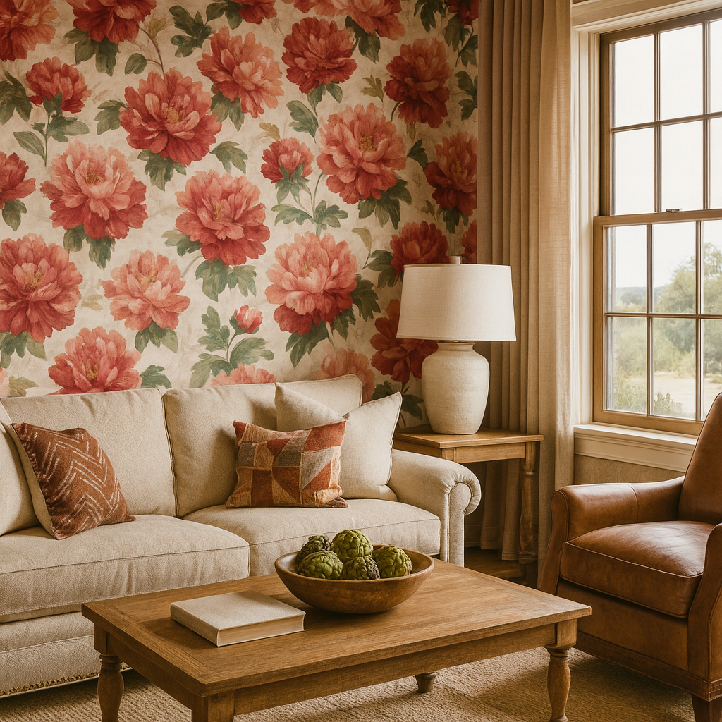 Peony Rhapsody Wallpaper