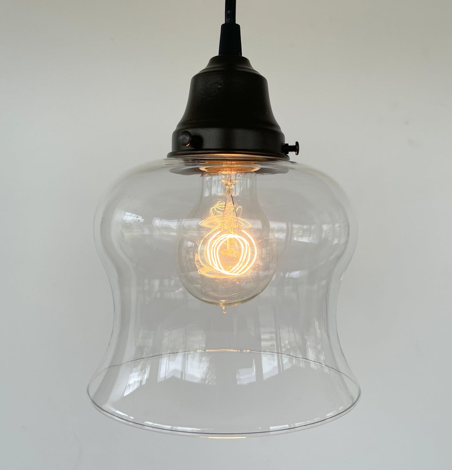 BELL Clear Glass Pendant Light