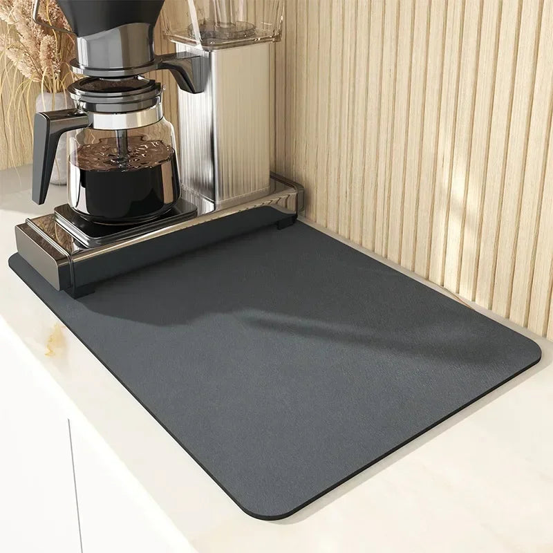 Coffee Mat - Super Absorbent Rubber
