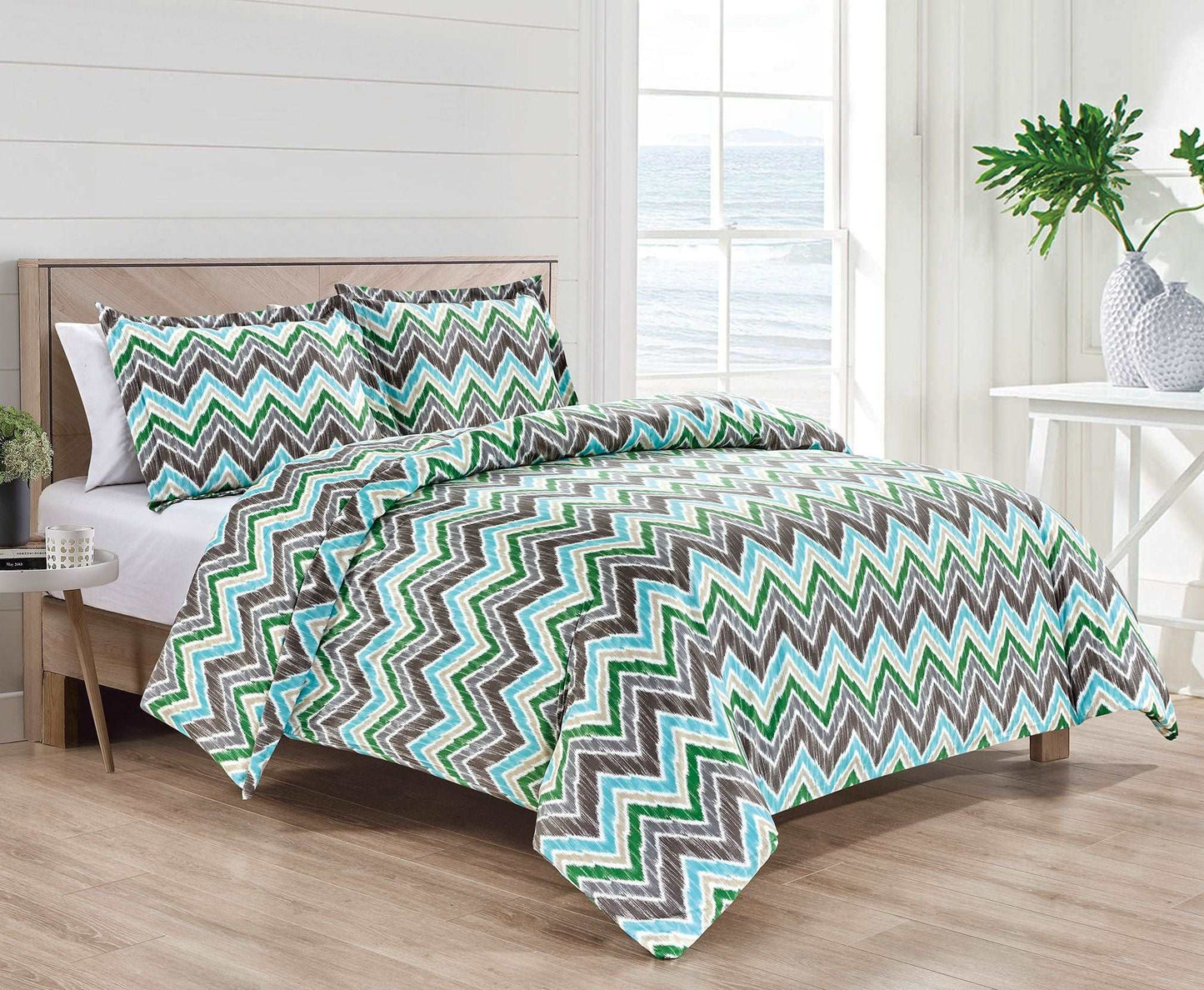 Bibb 1800 Series 3 pc Duvet Cover Set