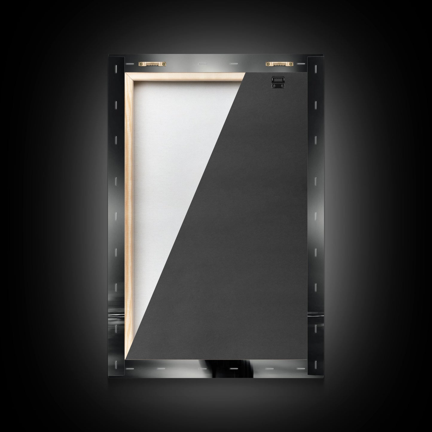 Loon on Rock, Morning Mist, Water Bird Focus, Canvas Print, Minimalist Animal Art, Office Decor, Tranquil Lake Scene Wall Art