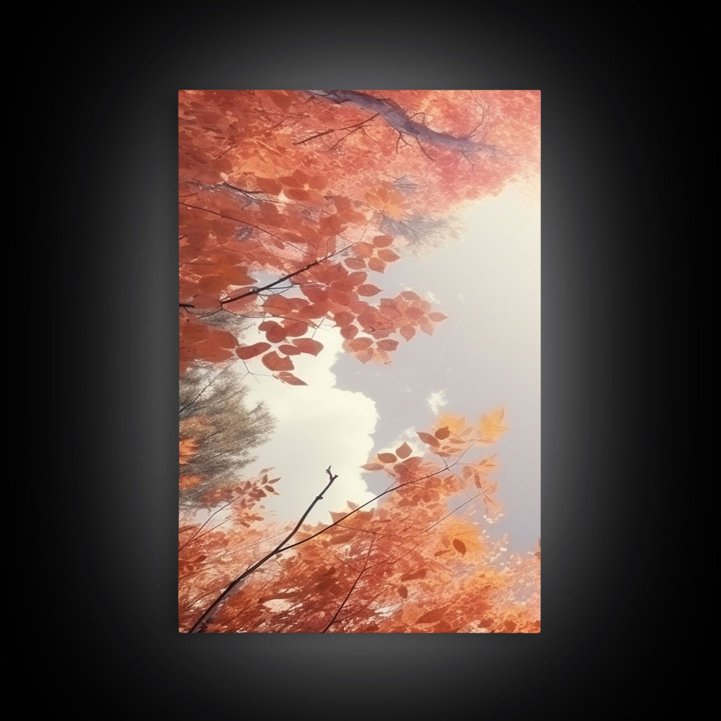 Fall Art Print, Nature Print, Trees Wall Art, Canvas Print, Wall Art, 3 Piece Wall Art, Kitchen Wall Decor, Home Office Art, Above Bed Decor