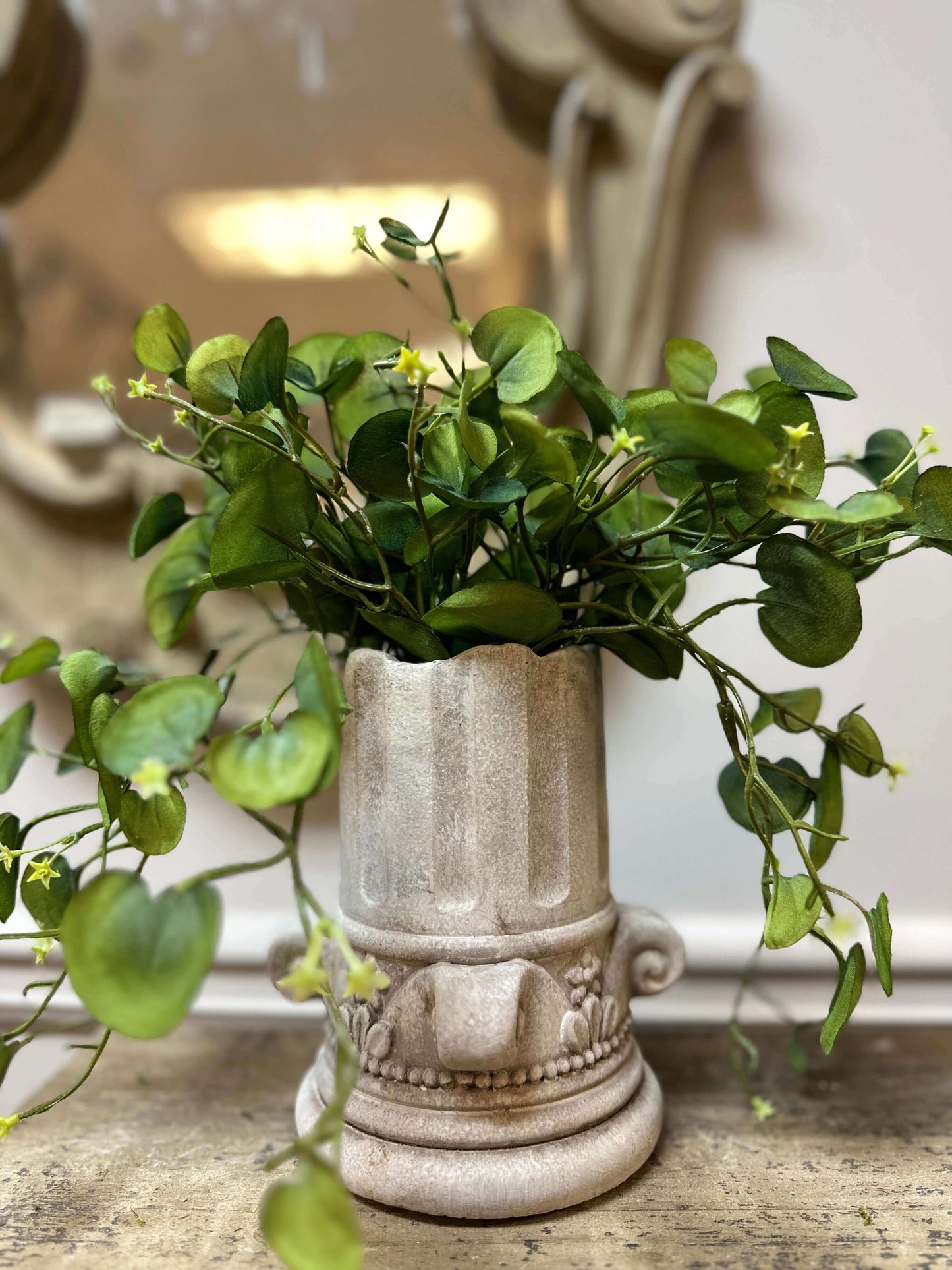 Concrete Column Planter