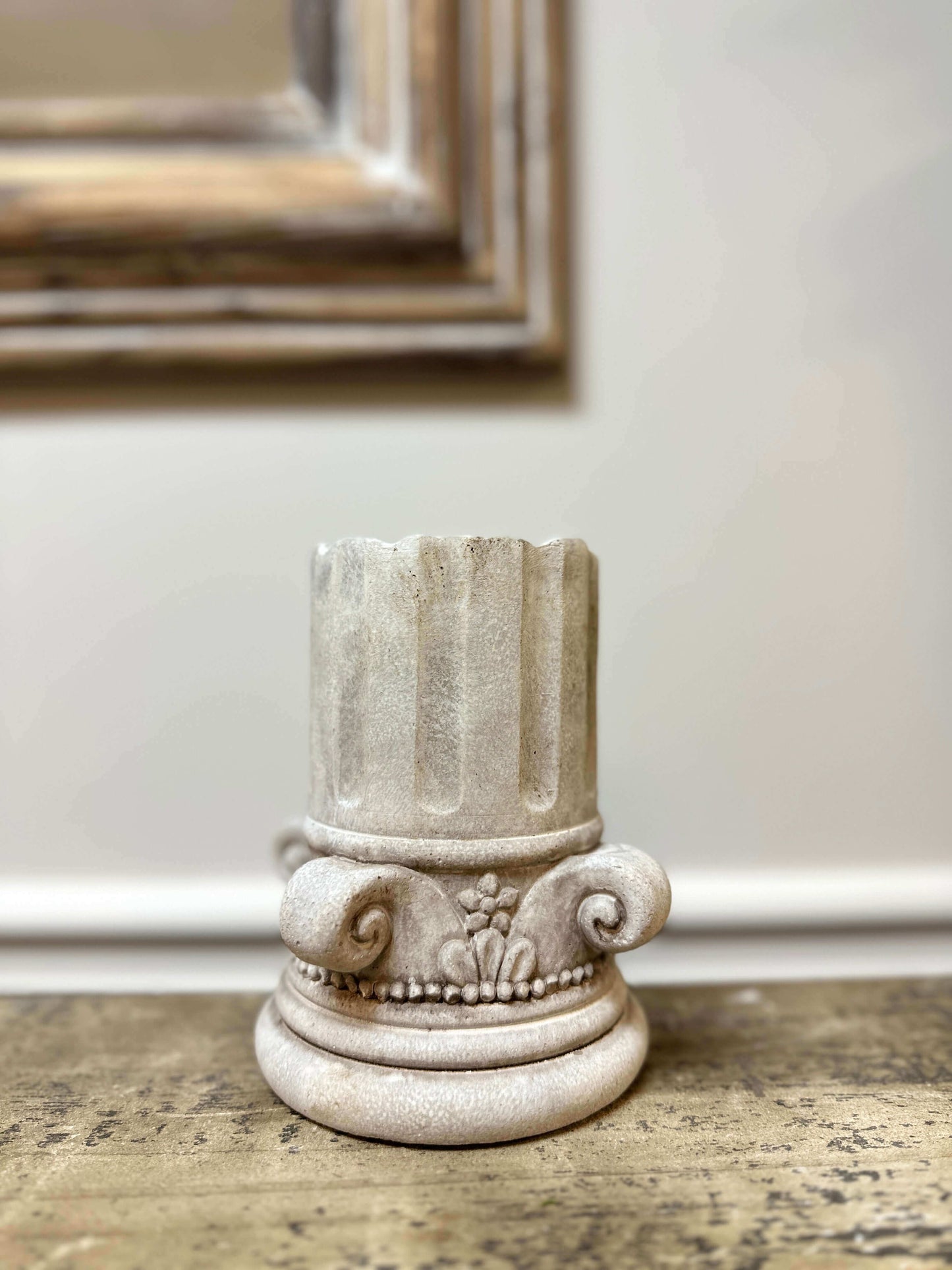 Concrete Column Planter