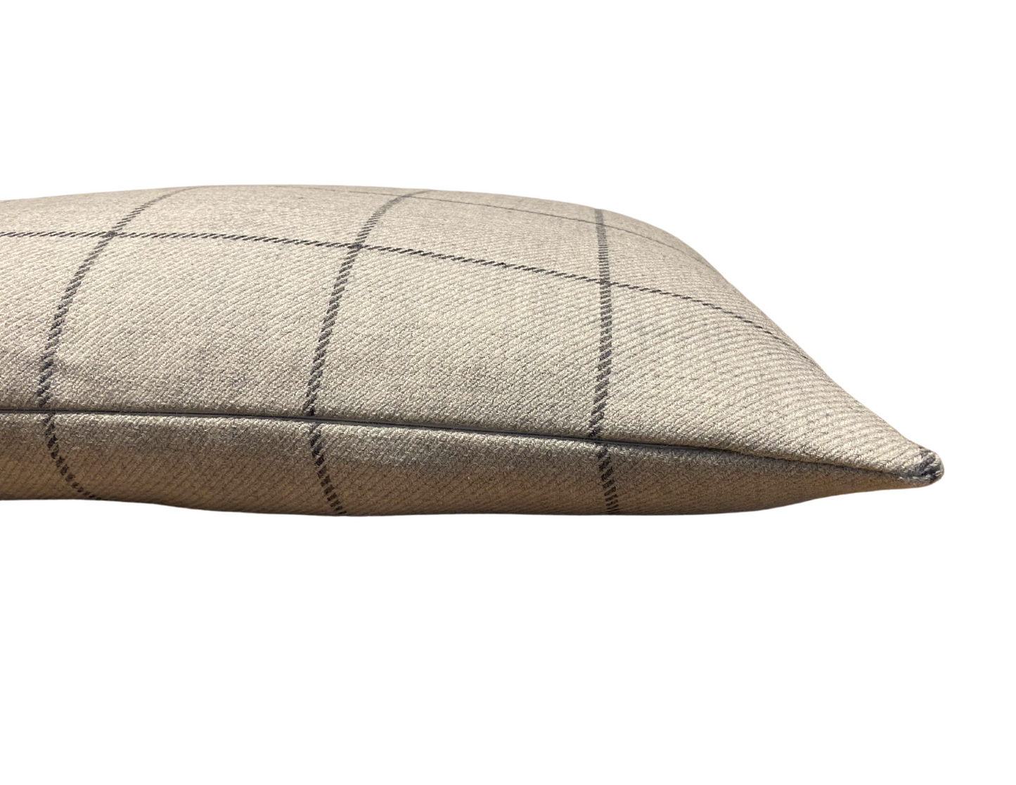 Bancroft Wool Pillow Cover in Malt Brown, Schumacher Textiles