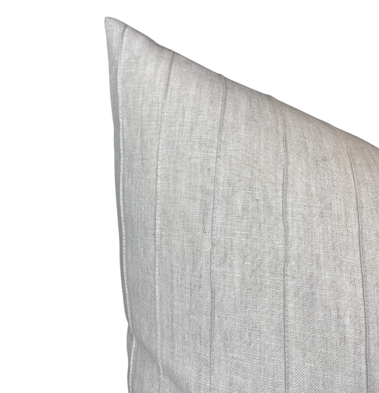 Hillstripe Pillow Cover in Khaki