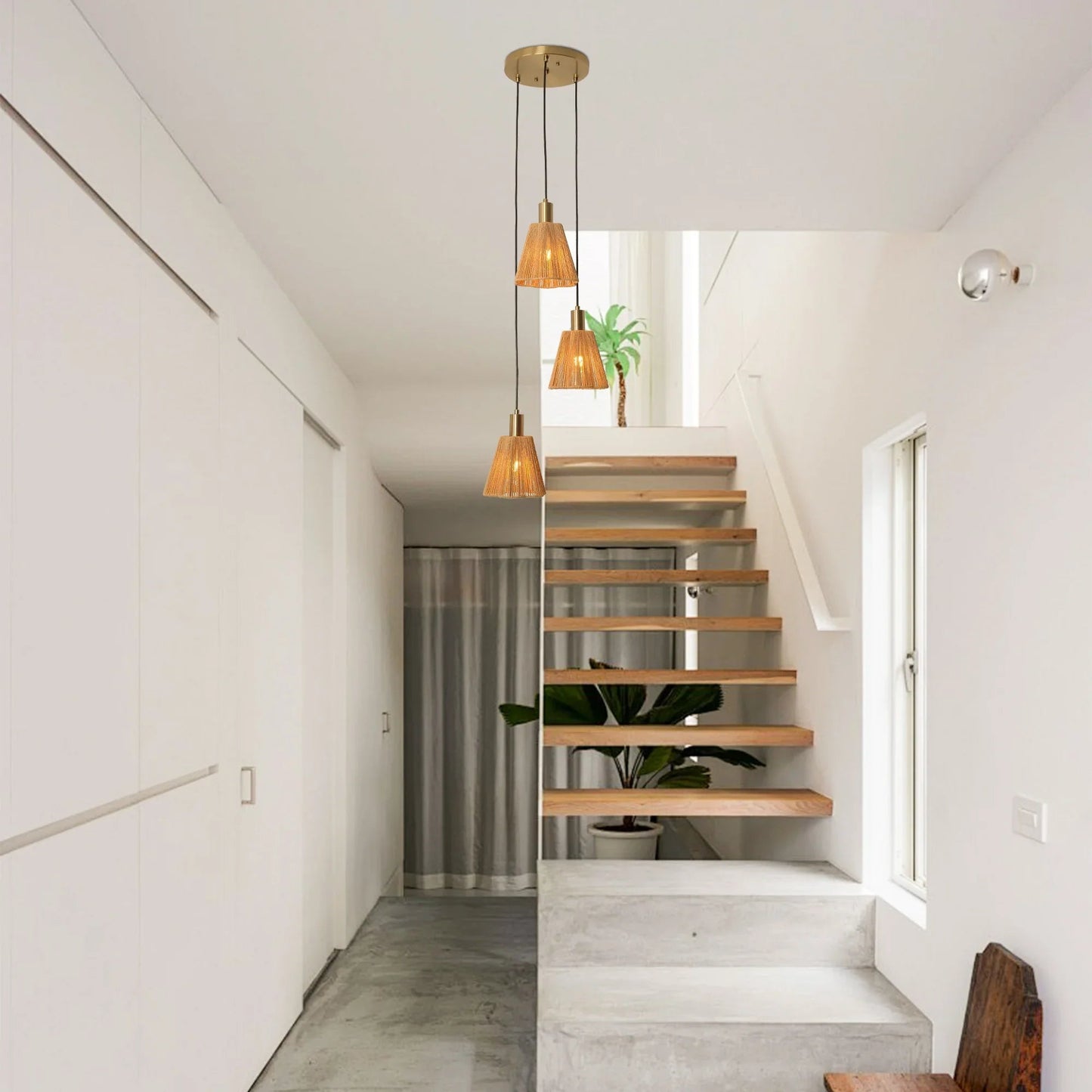 15 Inch Merle 3-Light Island Pendant Light