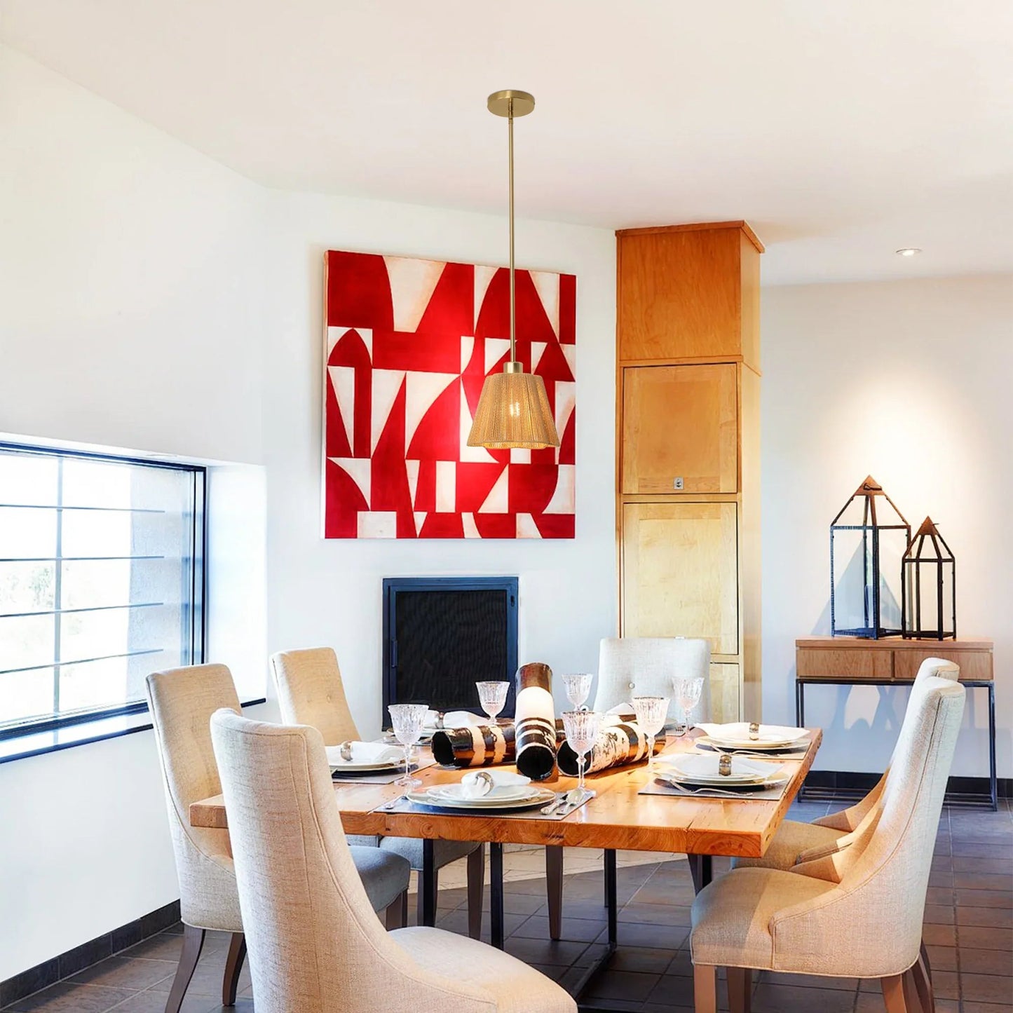 7 Inch Elsa 1-Light Island Pendant Light