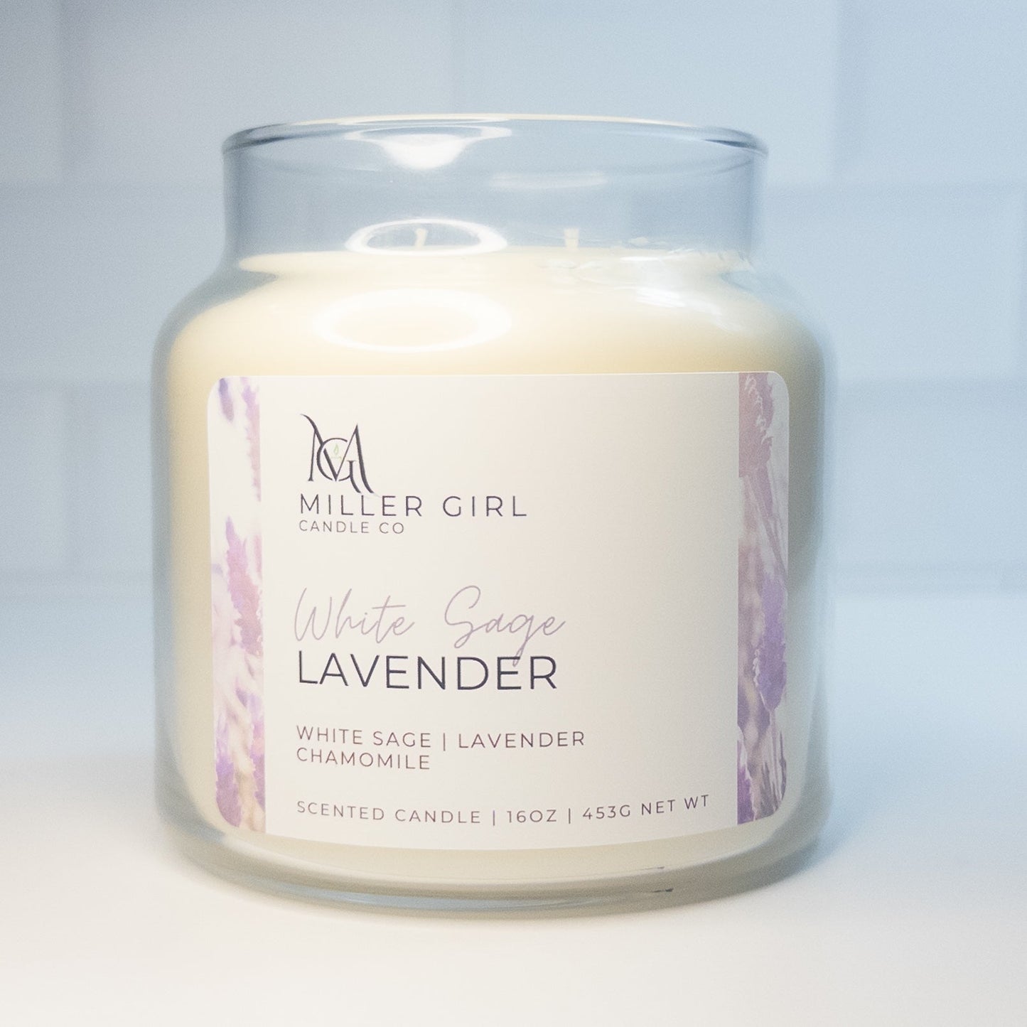 White Sage Lavender | Candles + Wax Melts