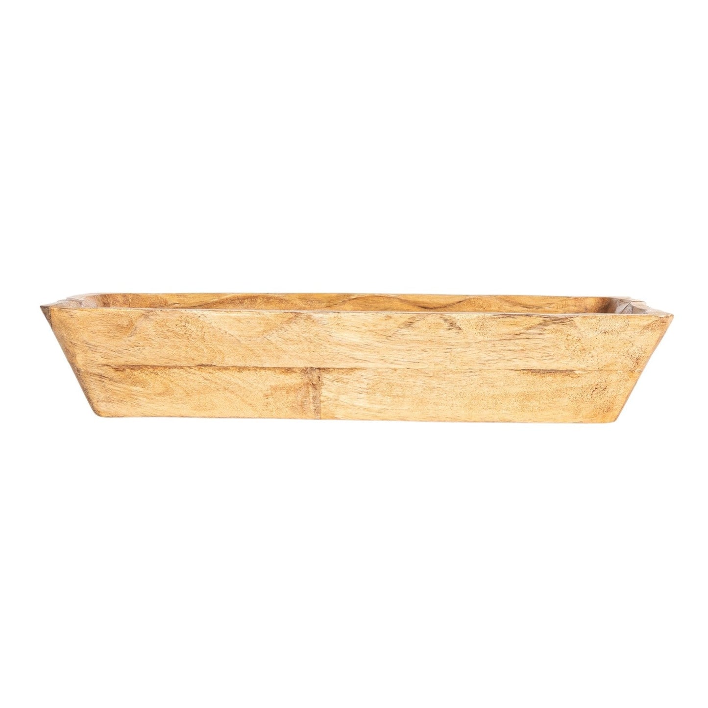 Mango Wood Scalloped Edge Tray