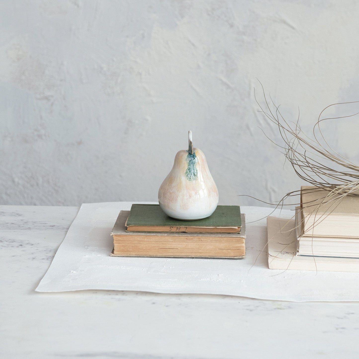 Ceramic Stoneware Decorative Pear