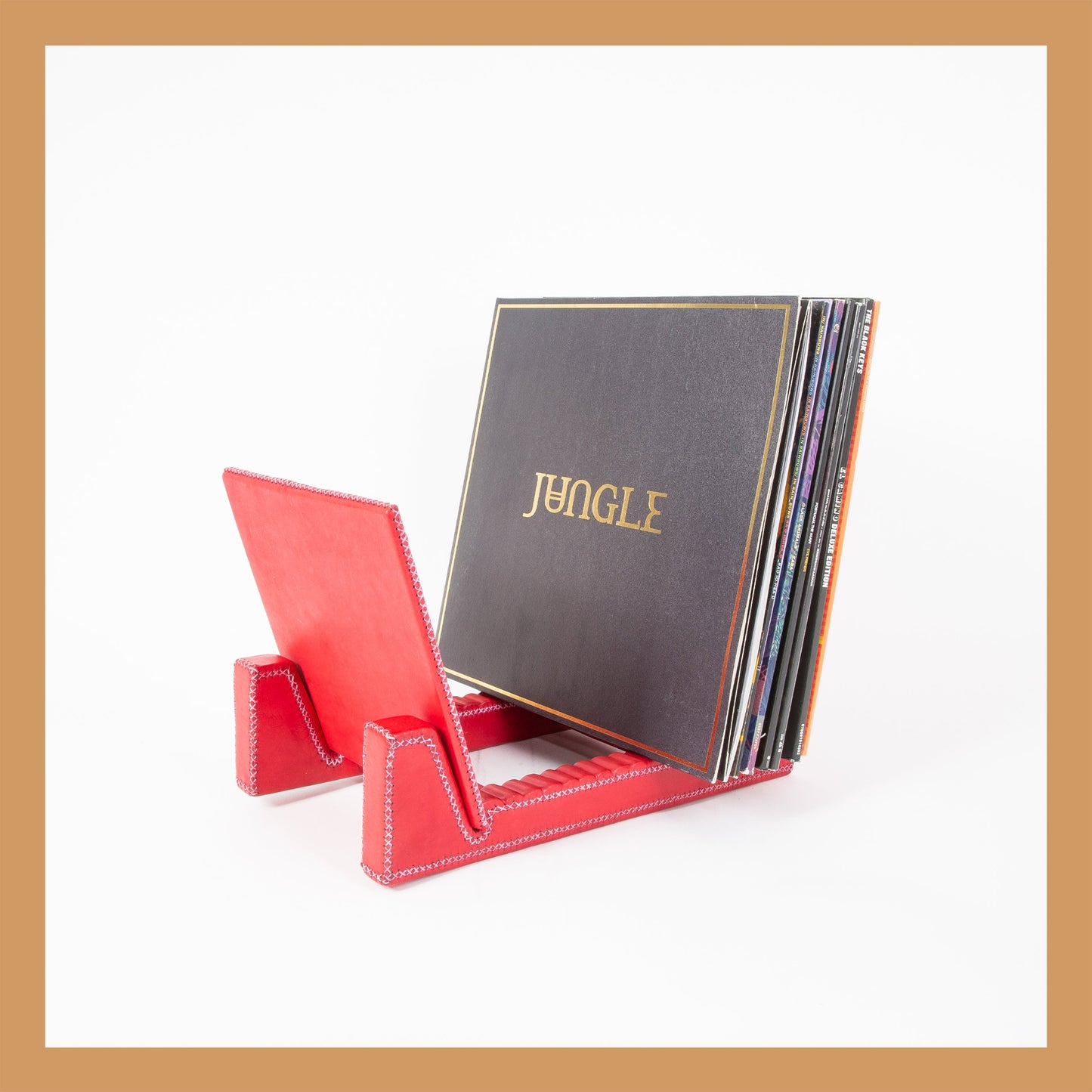 Disco | Leather Record Stand