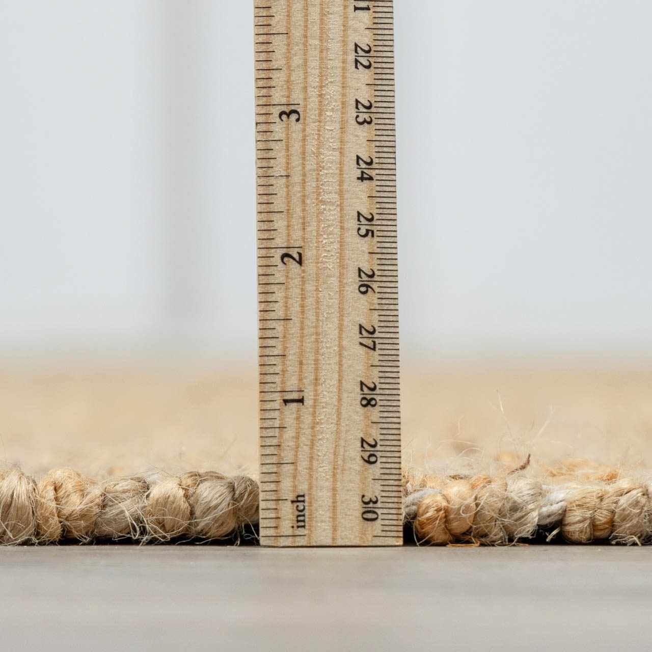 Lonut Checkered Jute Area Rug - Promo