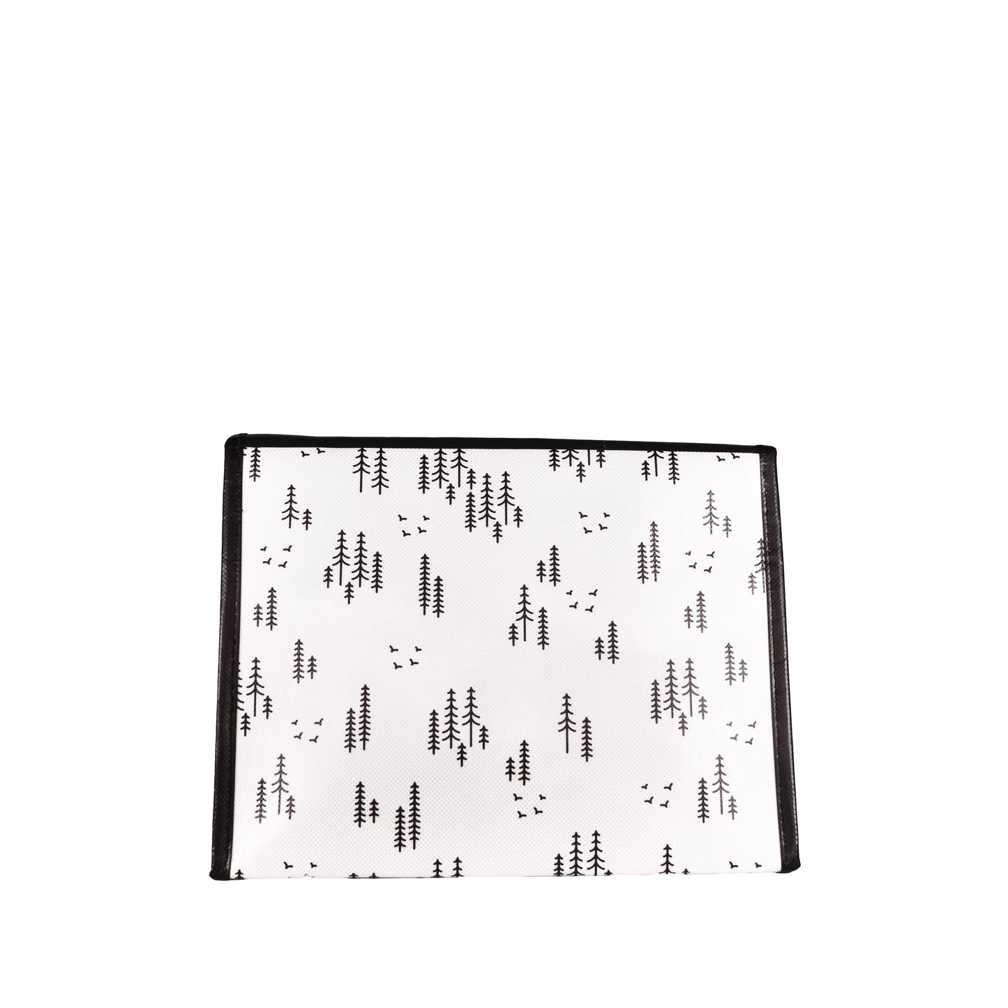 EverEnvelope: Small Black and White Reusable Gift Bag with Magnetic Closure (Reusable Gift Wrap Bags – Sustainable, Foldable, Eco-Friendly)