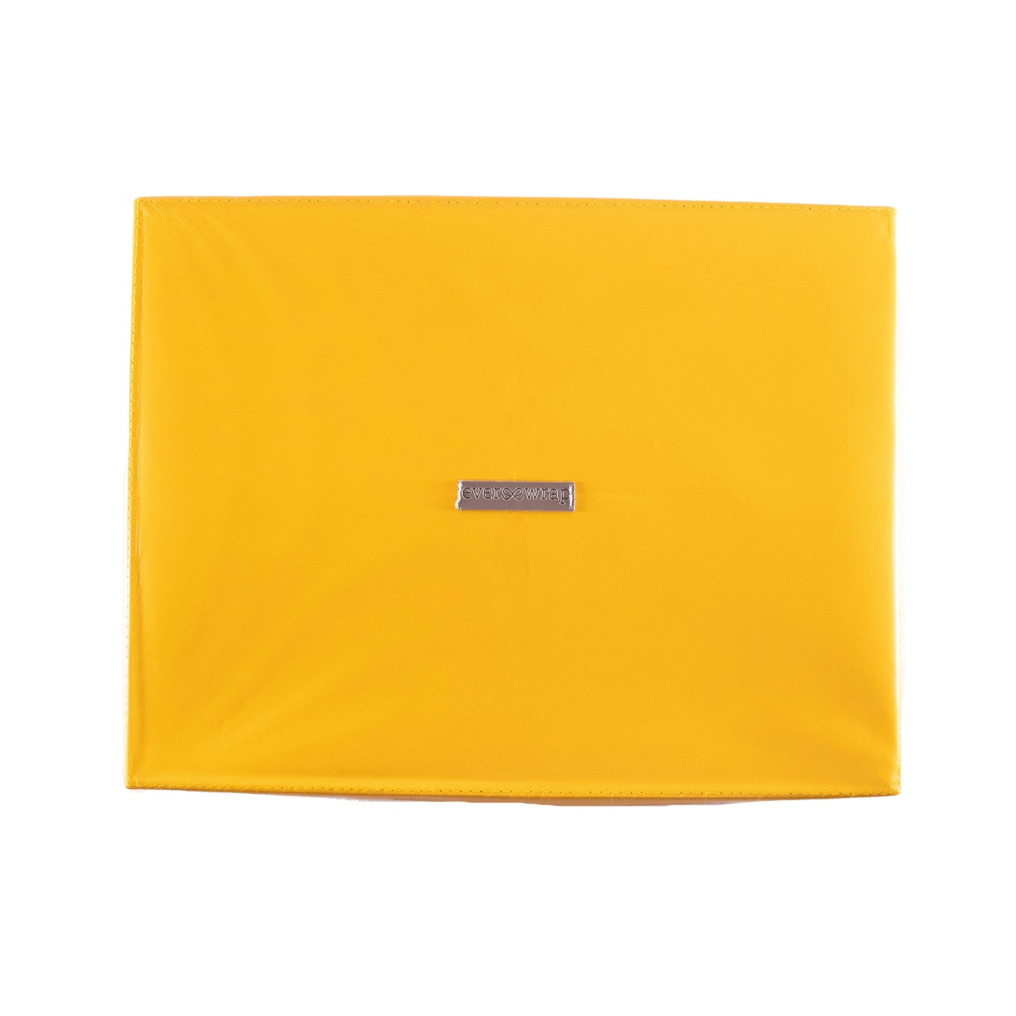 EverBox: Extra Large Yellow Collapsible Gift Box with White Grosgrain Ribbon Attached
