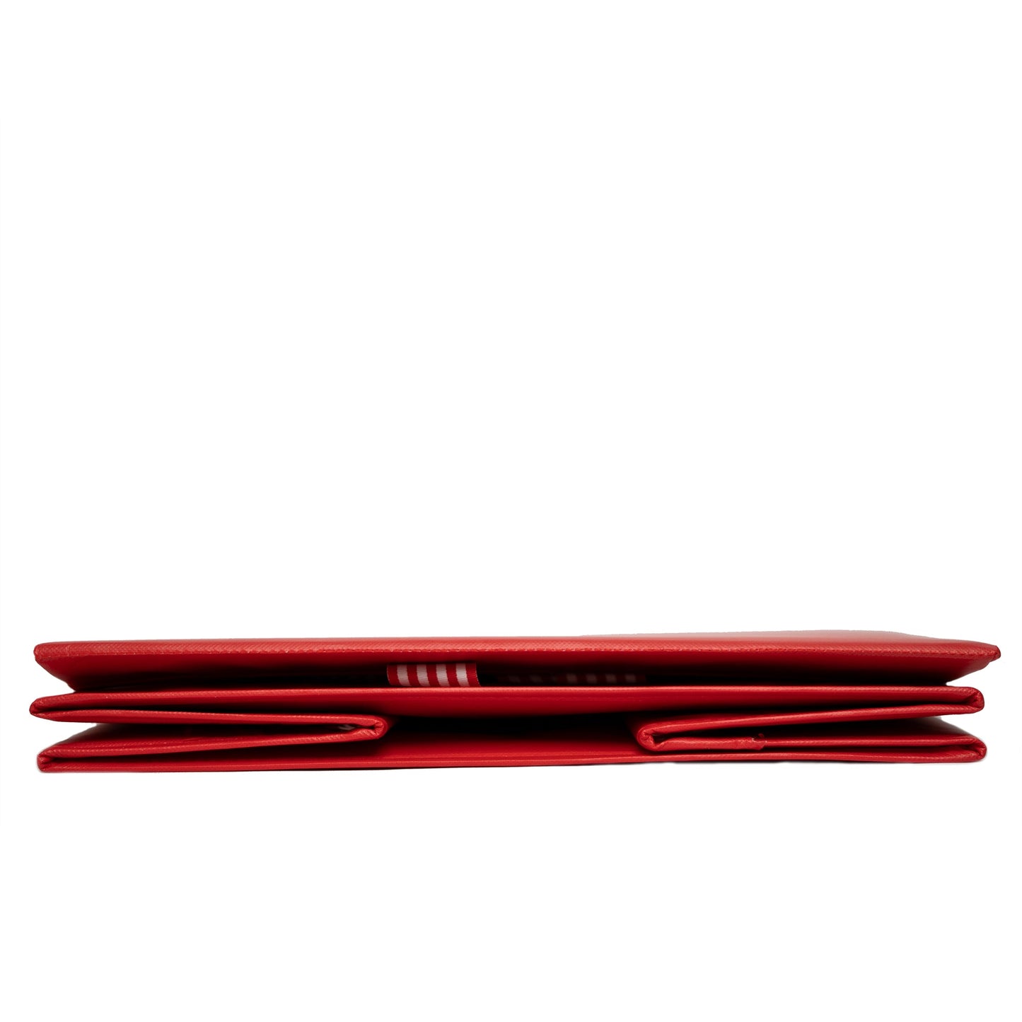 EverBox: Extra Large Red Collapsible Gift Box with White Grosgrain Ribbon Attached
