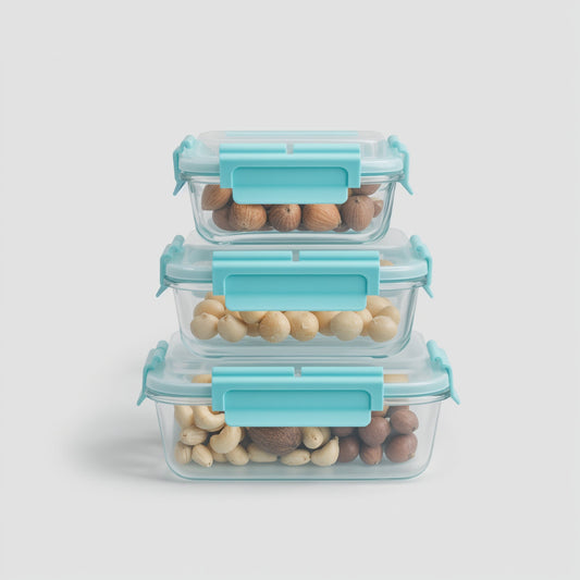 High Top Lid Rectangle Containers