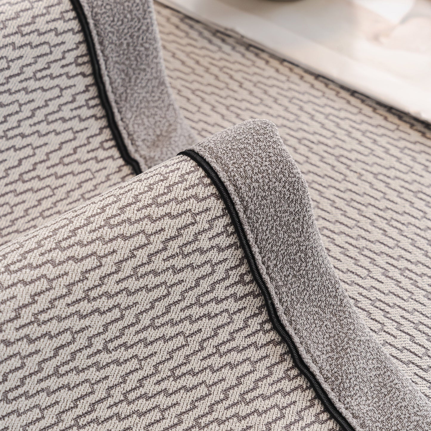 Herringbone Couch Protector for Pets, Non-Slip Washable Sectional Couch Covers
