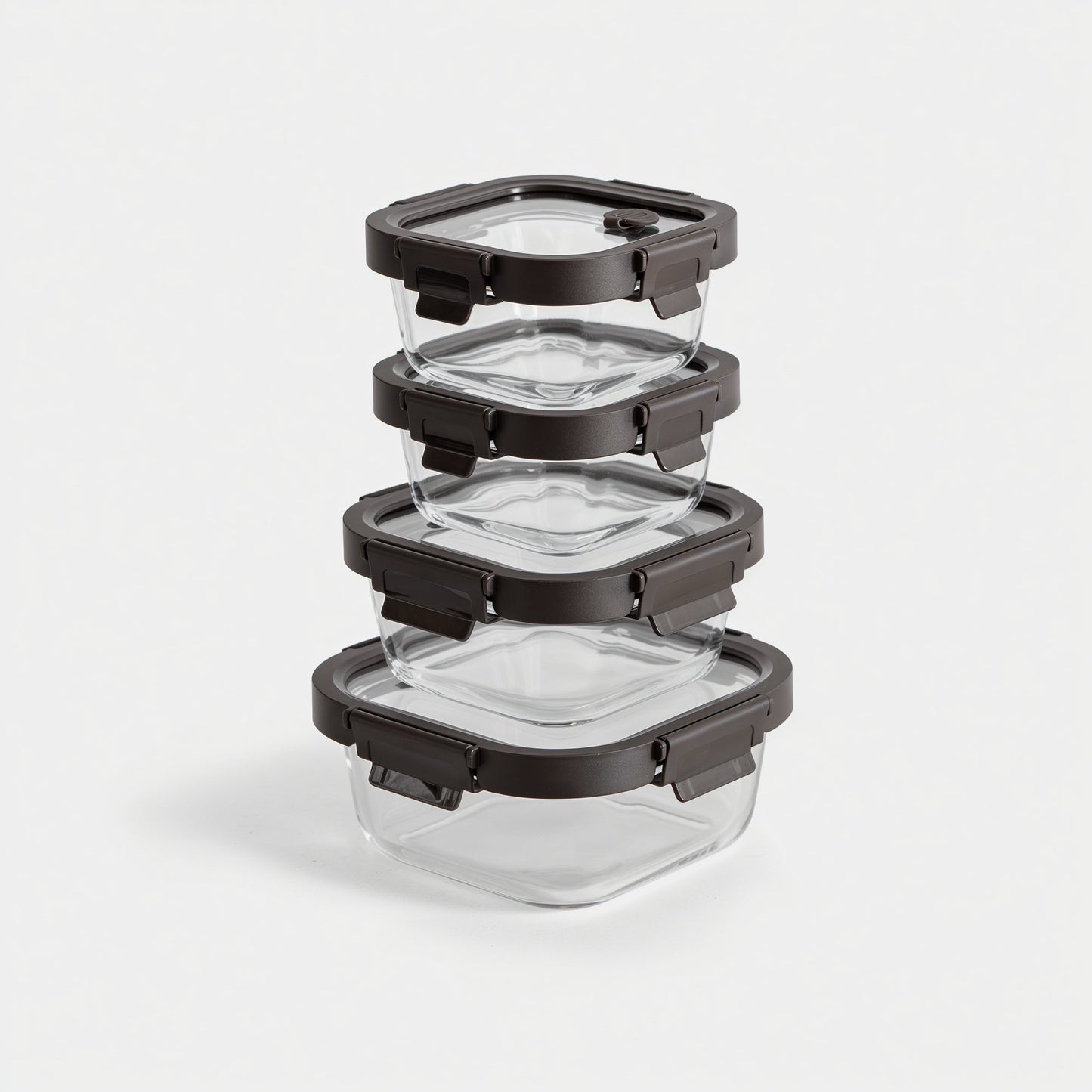 Square Glass Container Set