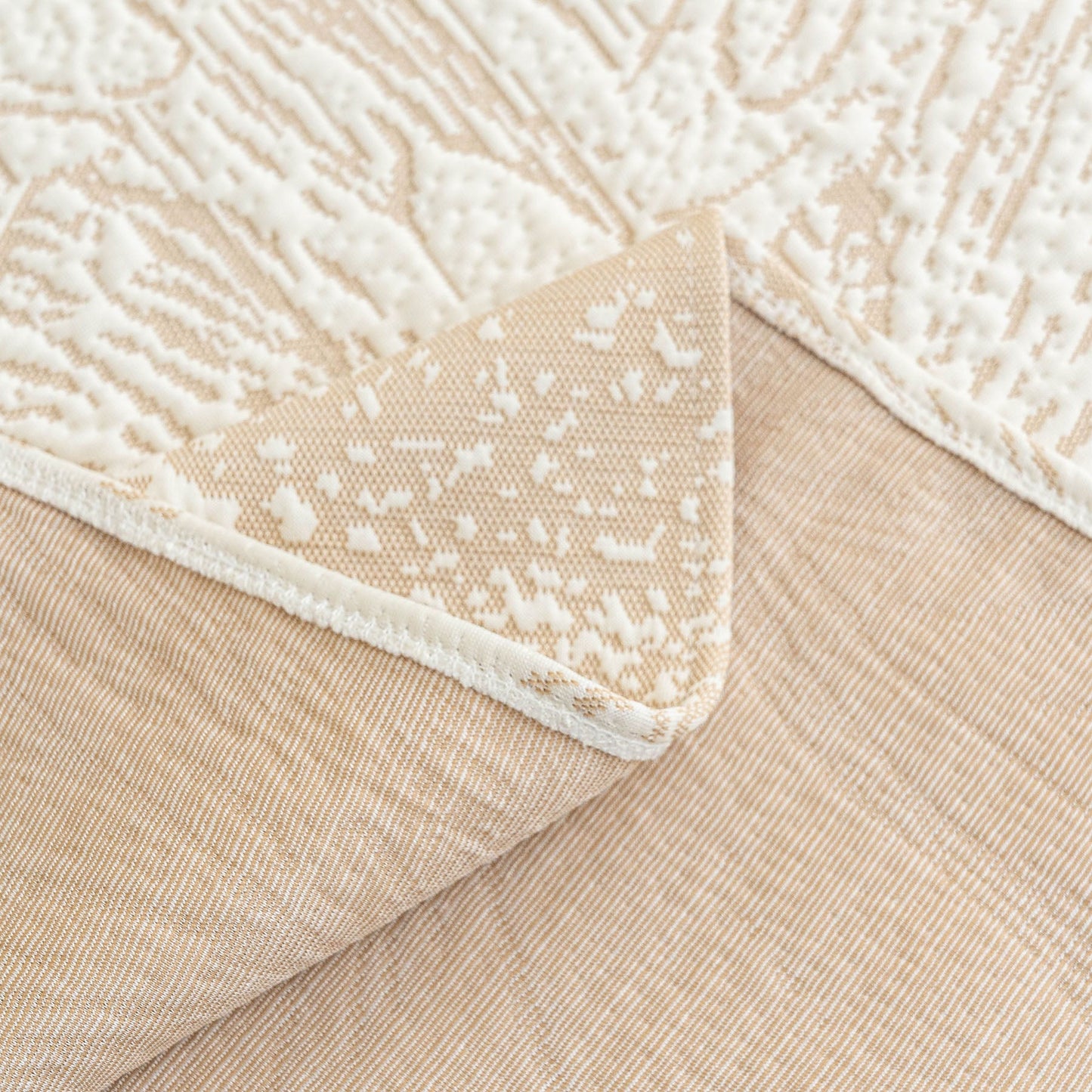 Cooling Botanical Jacquard Couch Cover Decorative Furniture Cover for Loveseat & Sofas