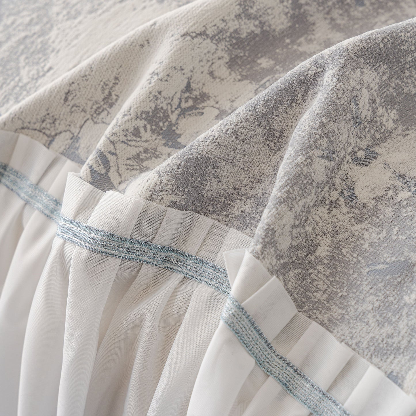 French Chic Style Ruffle Rose Cover Throw for Sofas, Decorative Sectional Covers