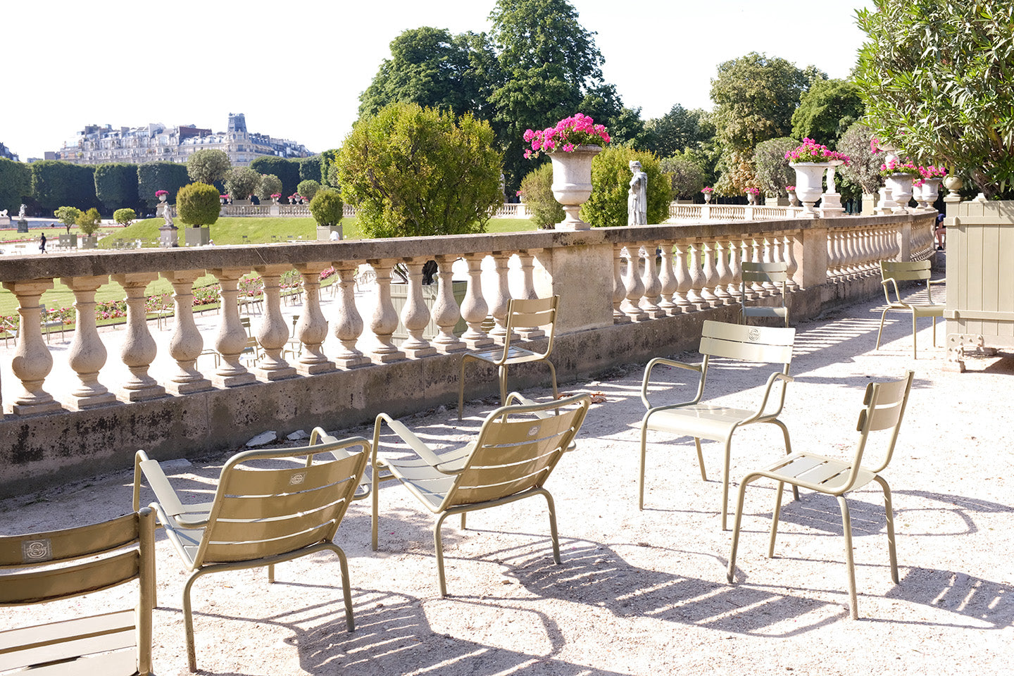 Summer Morning in Luxembourg Gardens