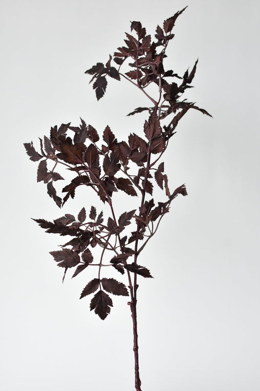 31" Faux Cimicifunga Ramosa Stem: Plum