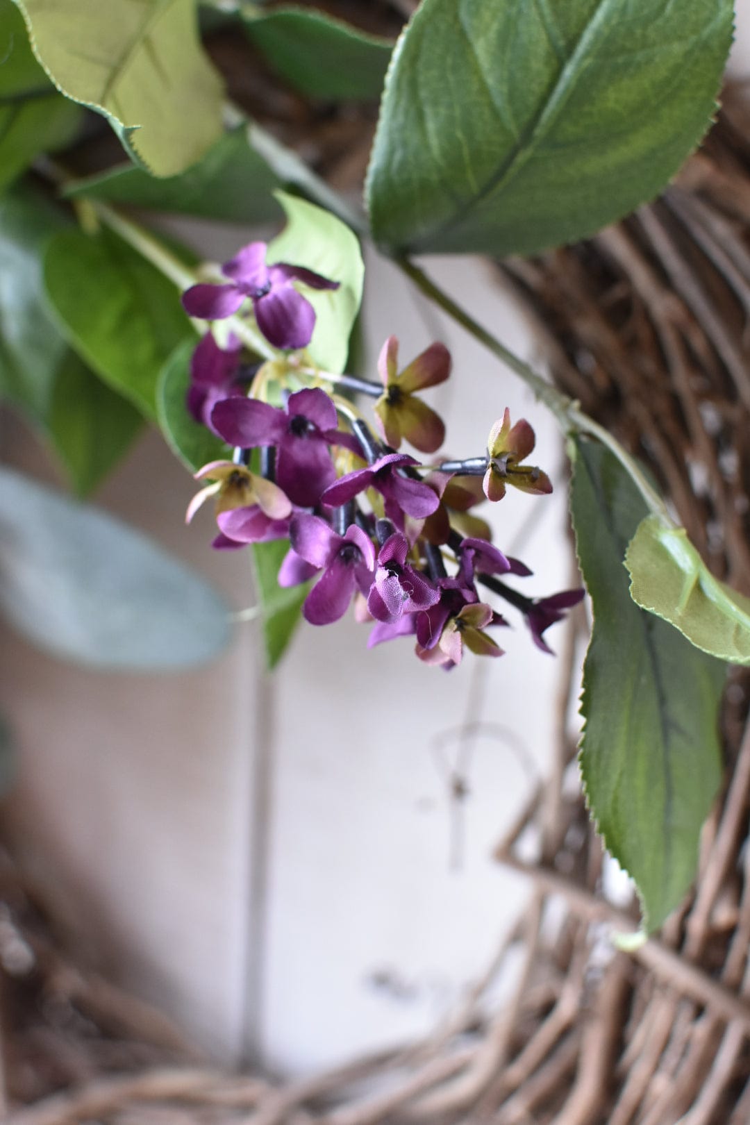 Shades of Purple and Lavendar Wreath