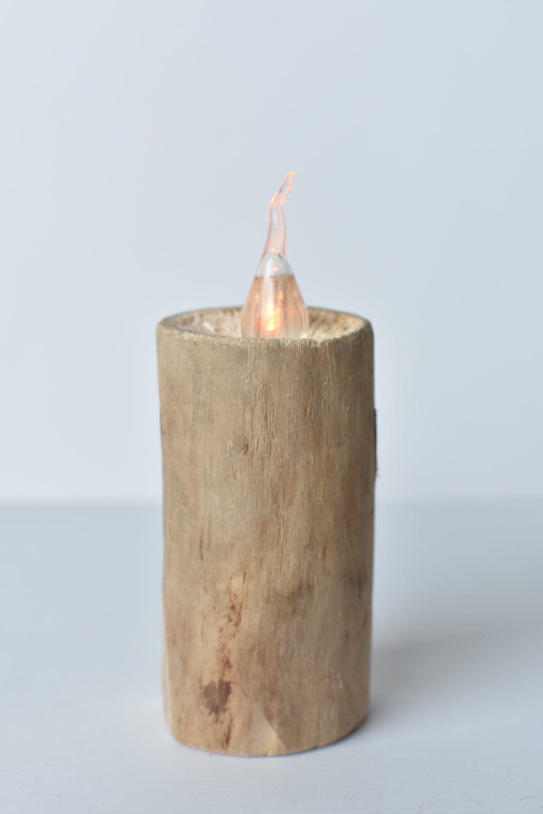Wooden Faux LED Candles (2 Sizes available)