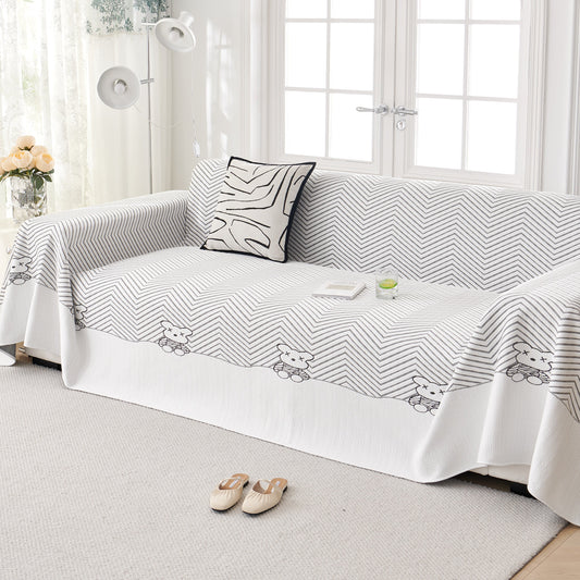 Cool Summer Blanket for Couches Soft Comfy Lightweight Cooling Sofa Blankets Cover