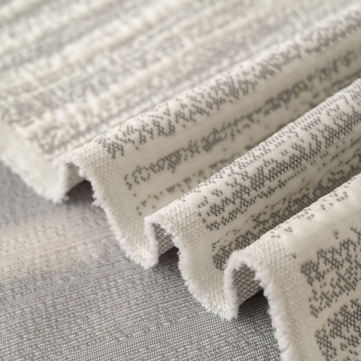 Summer Cooling Ice Silk Sofa Cover, Textured Stripe Soft Breathable Couch Throw Cover