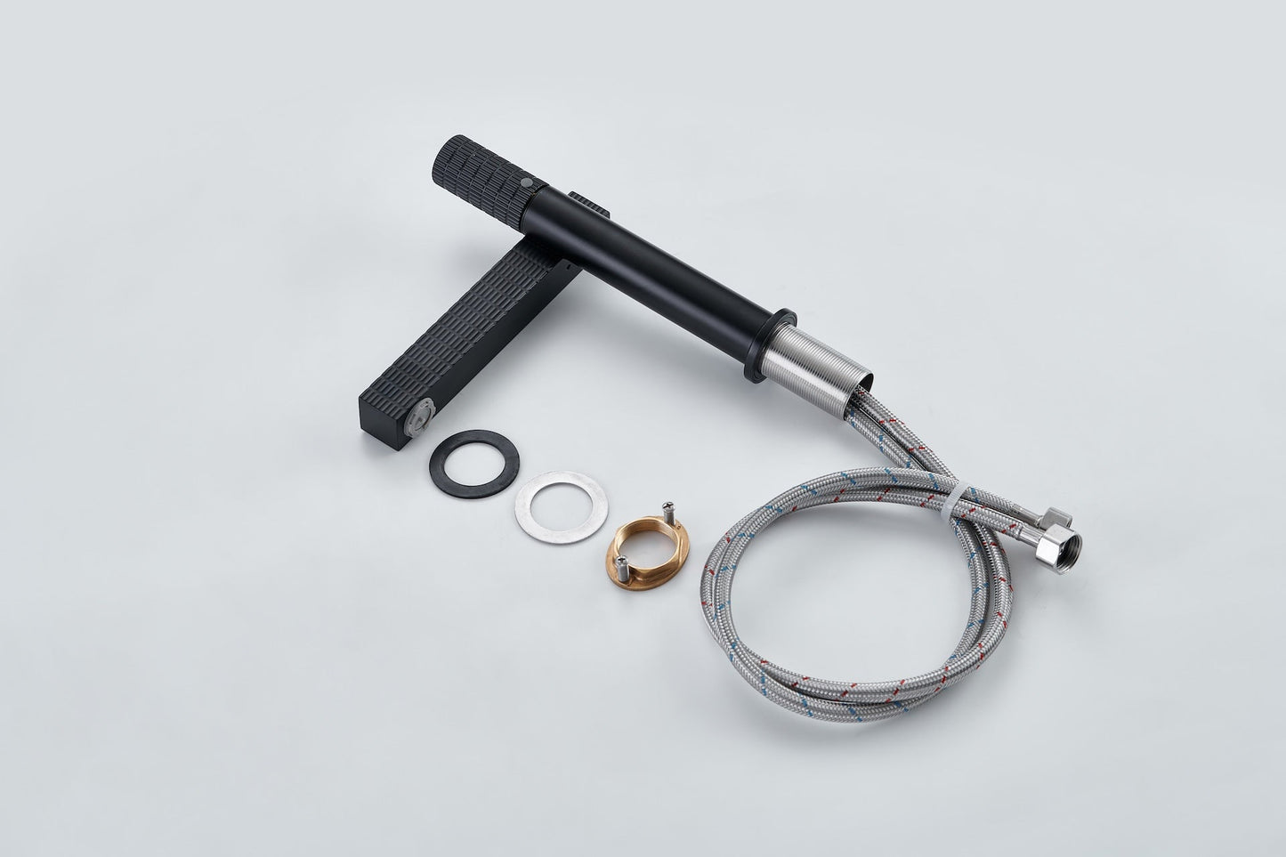 Brushed gold or Brushed Nickel or Matte Black Or Rose Gold single handle brass bathroom faucet with pop up drain