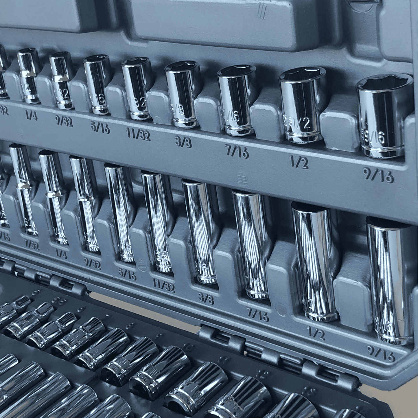 APOLLO TOOLS - DT0004-50 Piece ¼” Drive Socket Set
