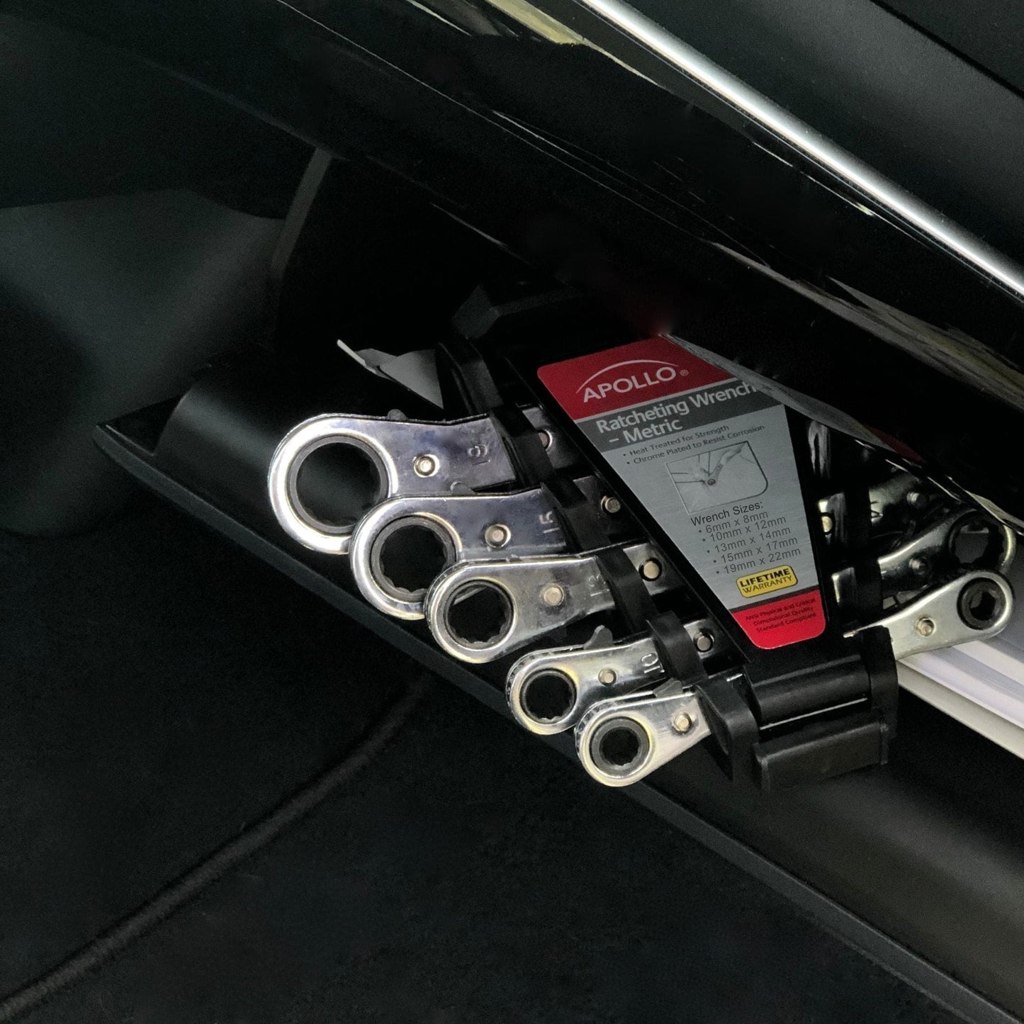 5 Ratcheting Wrenches - Metric - DT1213