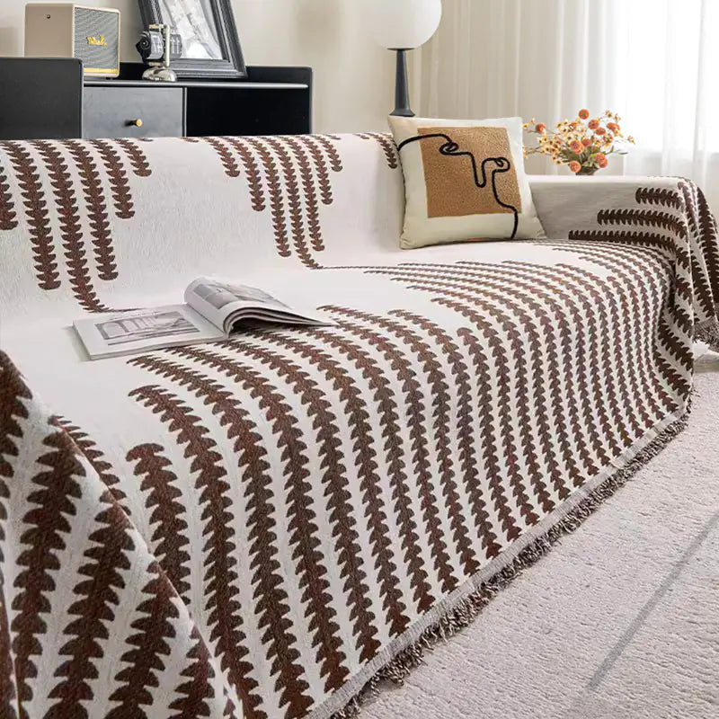 Reversible Chenille Sofa Cover