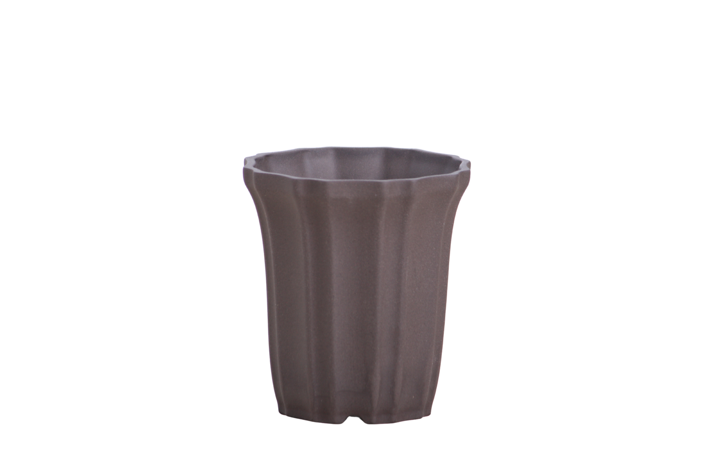 Willow Bonsai Ceramics Flower Design Cascade Bonsai Pot 3 Inch – Elegant Tall Ceramic Bonsai & Succulent Planter, High‑Fired Frost‑Proof Stoneware with Drainage & Wiring Holes, Handmade in USA (Unglazed Black)