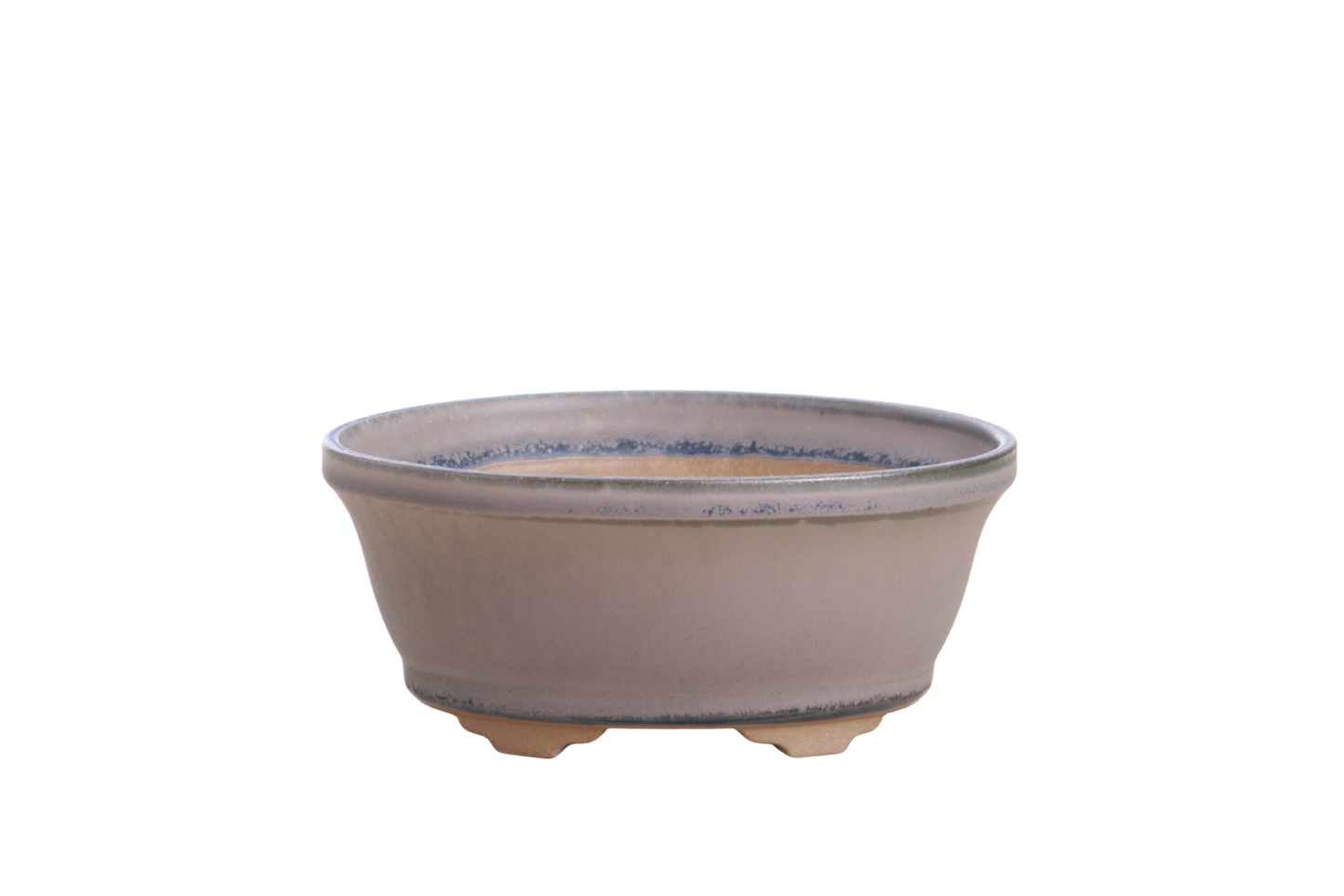 Willow Bonsai Ceramics Oval B Bonsai Pot 5.5 Inch – Tapered Oval Ceramic Bonsai & Succulent Planter with Accentuated Rim, High‑Fired Frost‑Proof Stoneware, Handmade in USA (Ocean)