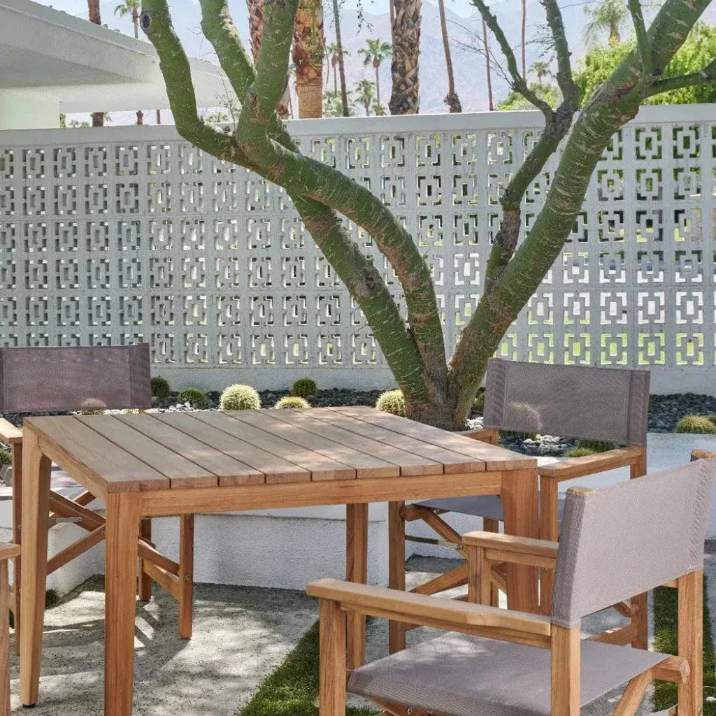 Del Ray Square Outdoor Dining Table