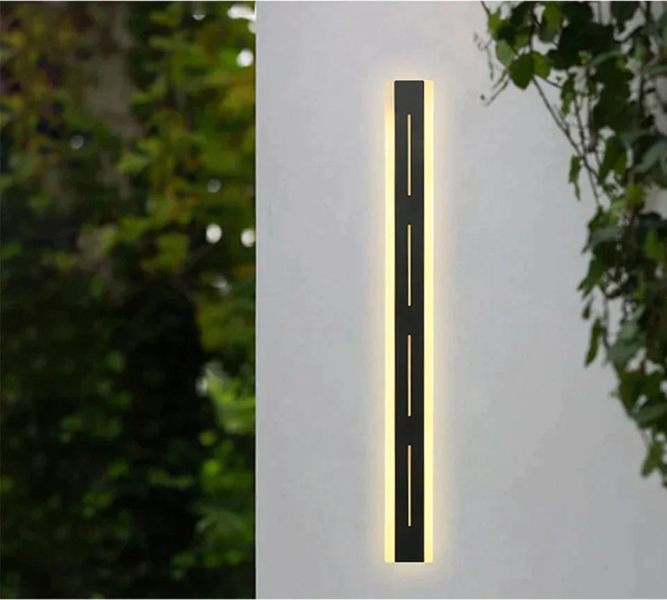 Eva's Waterproof Aluminum LED Outdoor Wall Lamp - Remote Controlled Garden Porch Sconce