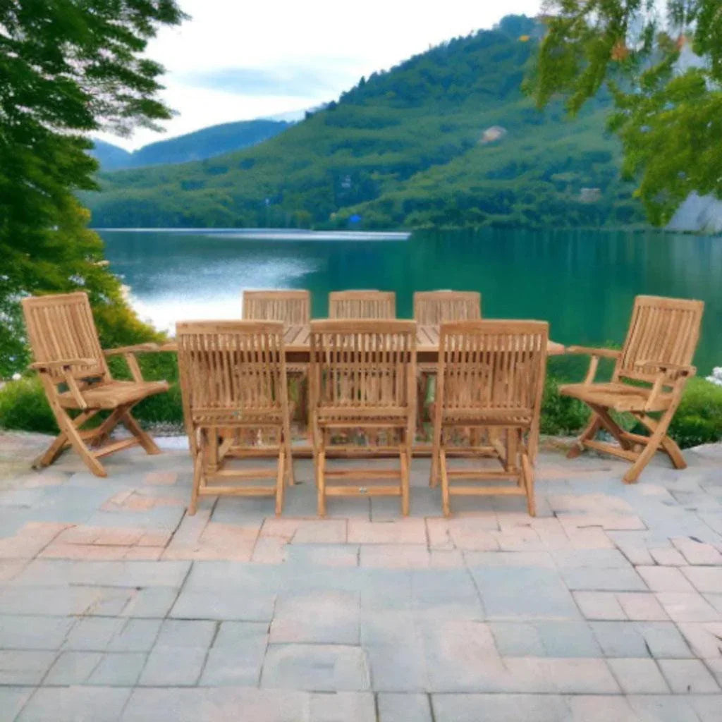 Devon Teak Outdoor Folding Armchair