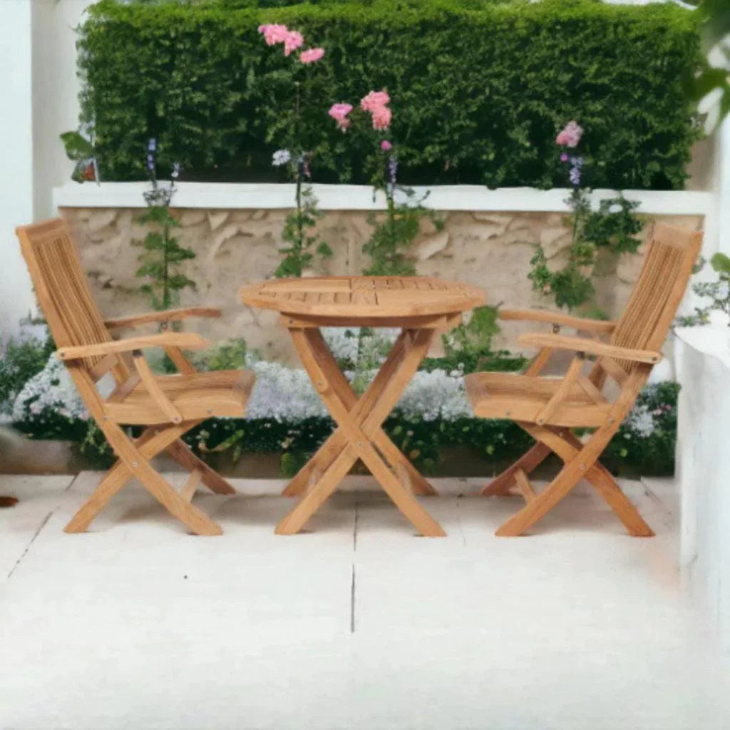 Devon Teak Outdoor Folding Armchair