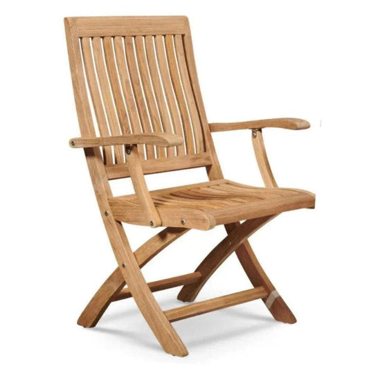 Devon Teak Outdoor Folding Armchair