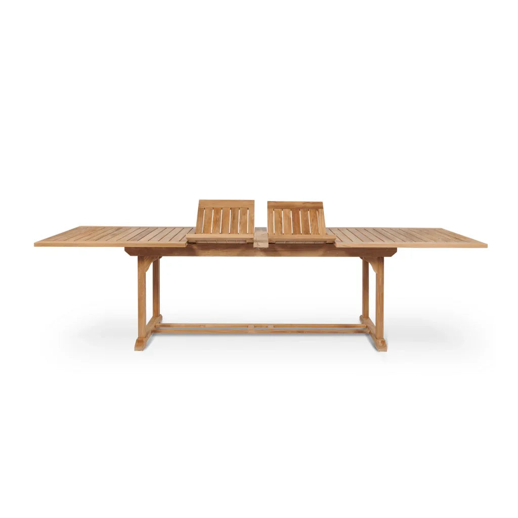 Devon Teak Patio Rectangular Dining Set 9PC