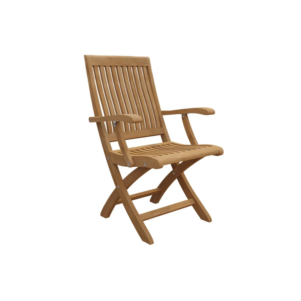 Devon Teak Patio Rectangular Dining Set 9PC