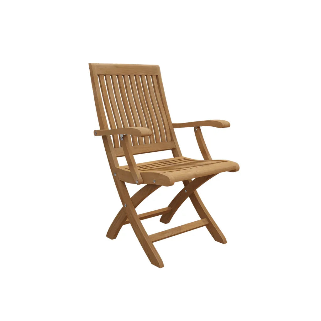 Devon Teak Patio Round Bistro Set 3PC